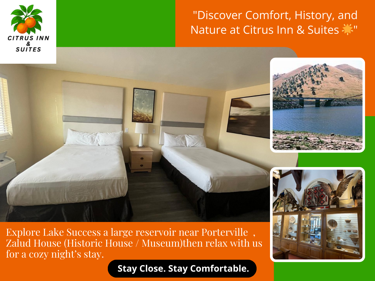 Comfortable Stay in Porterville CA