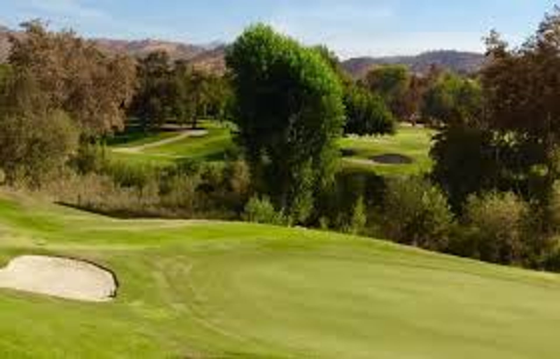 Golf course at River Island Country Club in Porterville California – South Sierra Foothill Courses
